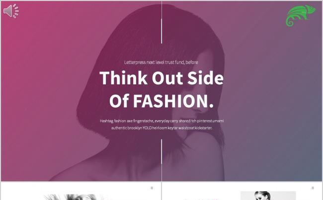 欧美潮流时尚品牌宣传推广策划营销介绍动态图文PPT模版缩略图